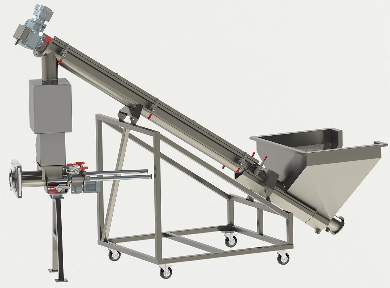 اسکرو کانوایر | آسیاب ریموند میل